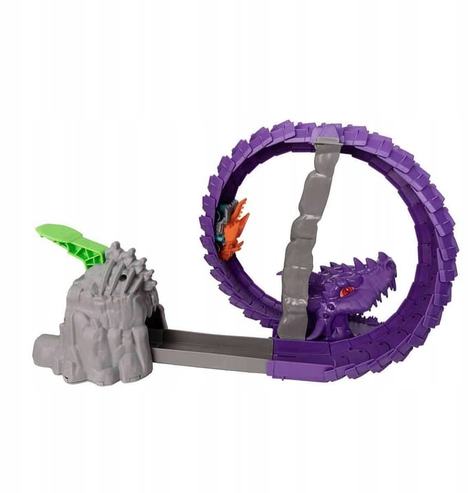 Teamsterz Dragon Destroyer Racebaan met Auto