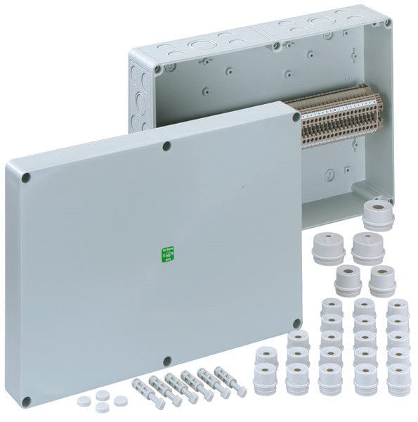 Spelsberg RK 4/50-50x4q Serieklemmen-behuizing 254 x 360 x 111 Kunststof Grijs 1 stuk(s)