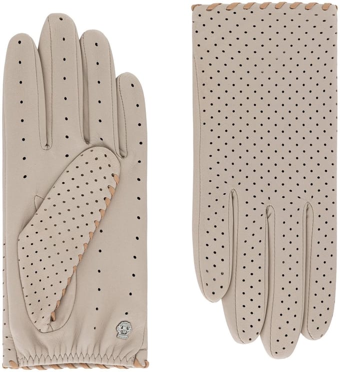 Roeckl Genova Handschoenen Leder - Dames - pearl
