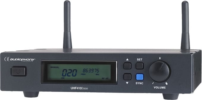 Audiophony UHF410 -Base-F8 True Diversity ontvanger