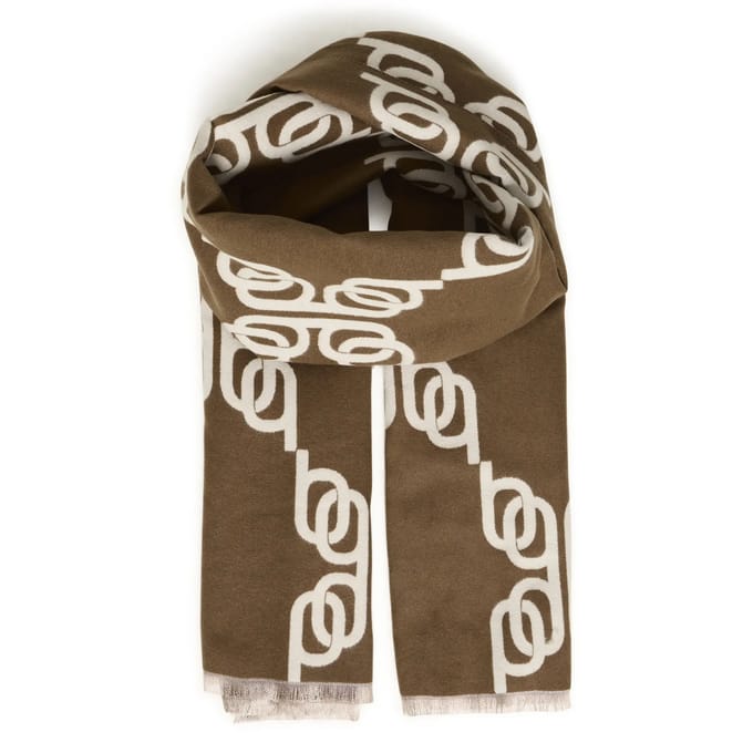 b.young - BYVILEOPARD LOGO SCARF - Dames - Sjaals