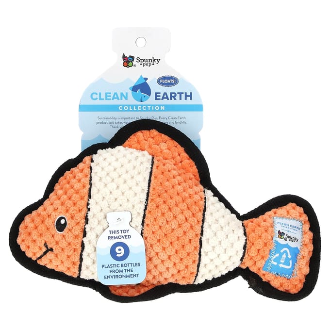 Clean Earth Collectie, Clownvis, 1 Speeltje orange
