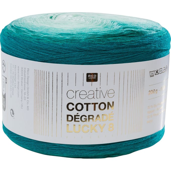 Rico Design Creative Cotton Dégradé Lucky 8 - Kleur 017