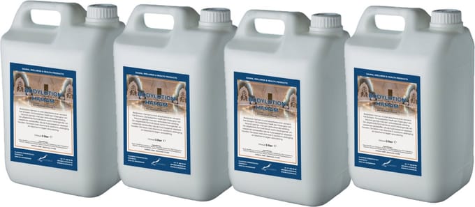 Bodylotion Hamam 5 Liter - set van 4 stuks - navulling - Voordeelverpakking
