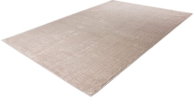 Lalee Vloerkleed - Tapijt - Laagpolig - Beige - Modern Design - 3D-effect - Japandi Stijl