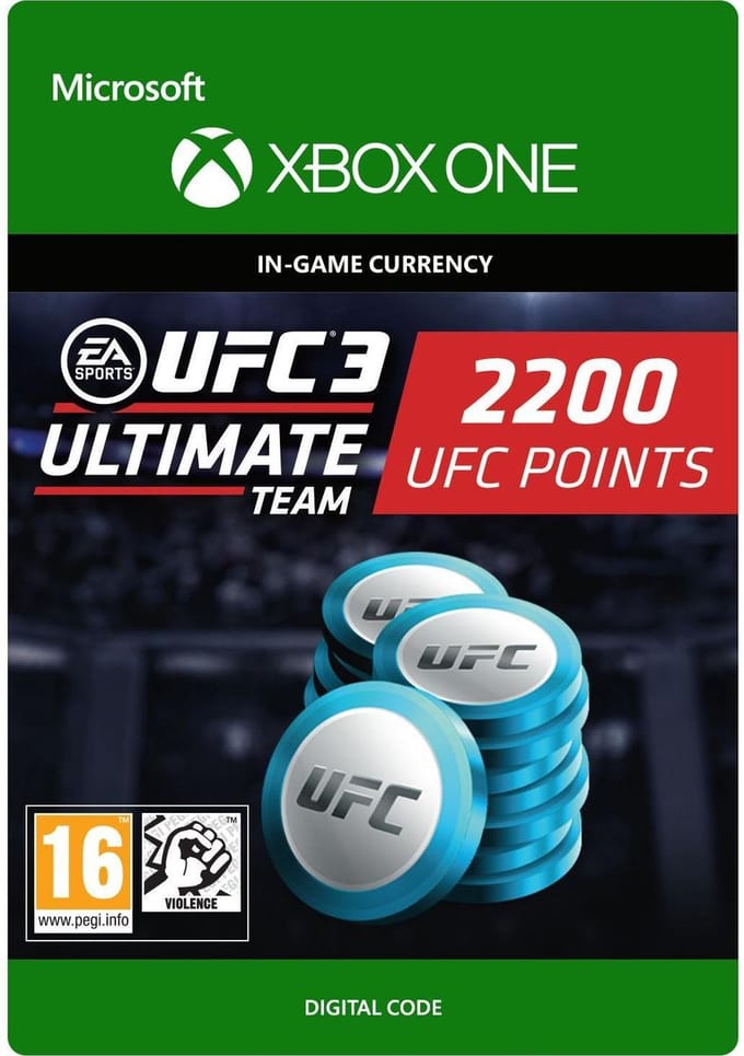 UFC 3: 2200 UFC Points - Xbox One - Consumable