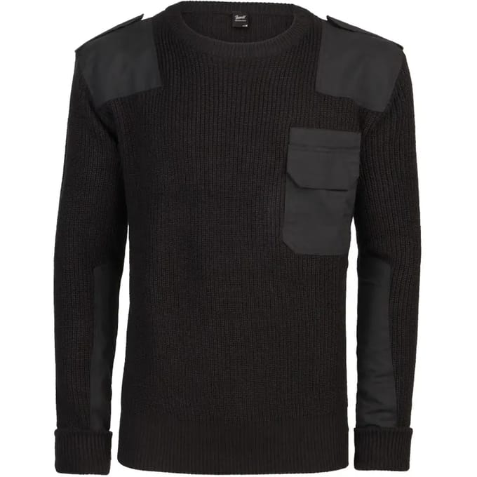 Brandit - BW Pullover Longsleeve shirt - S - Zwart
