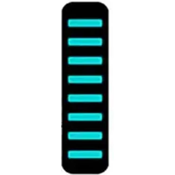 ProGuard Cable Tie - Front - Sticker - Mini - Turquoise