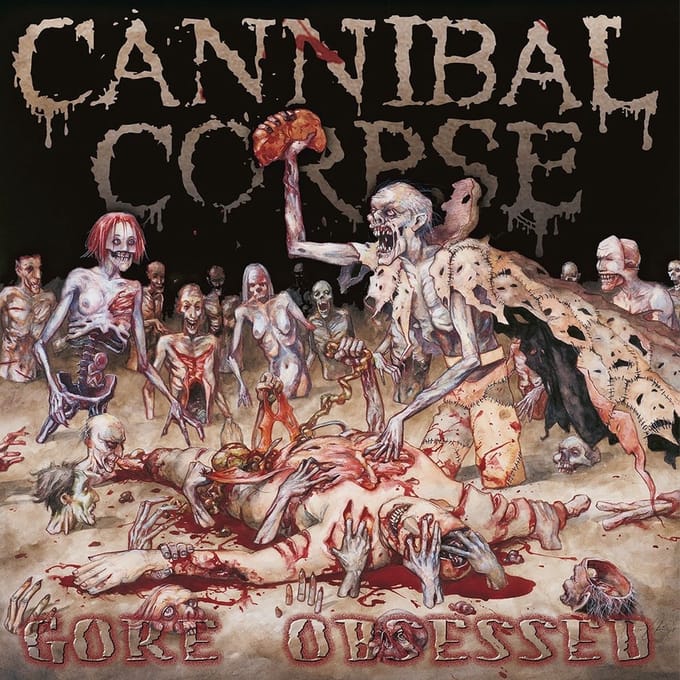 Cannibal Corpse LP - Gore obsessed - voor Geen - standaard