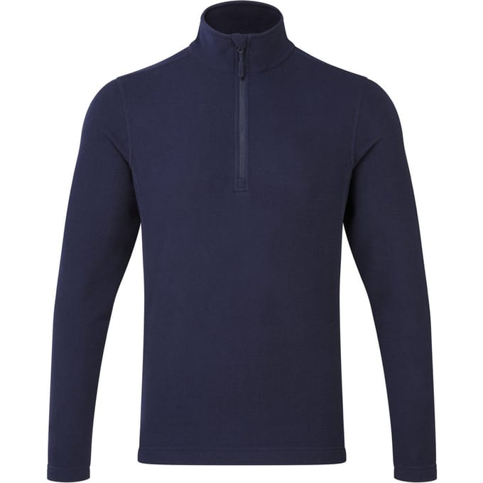 Premier Recyclight Quarter Zip Fleece voor volwassenen (Marine)