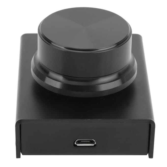 USB Volumeknop Afstandsbediening Audio Regelaar voor Win 1087VistaXPOS XZwart black