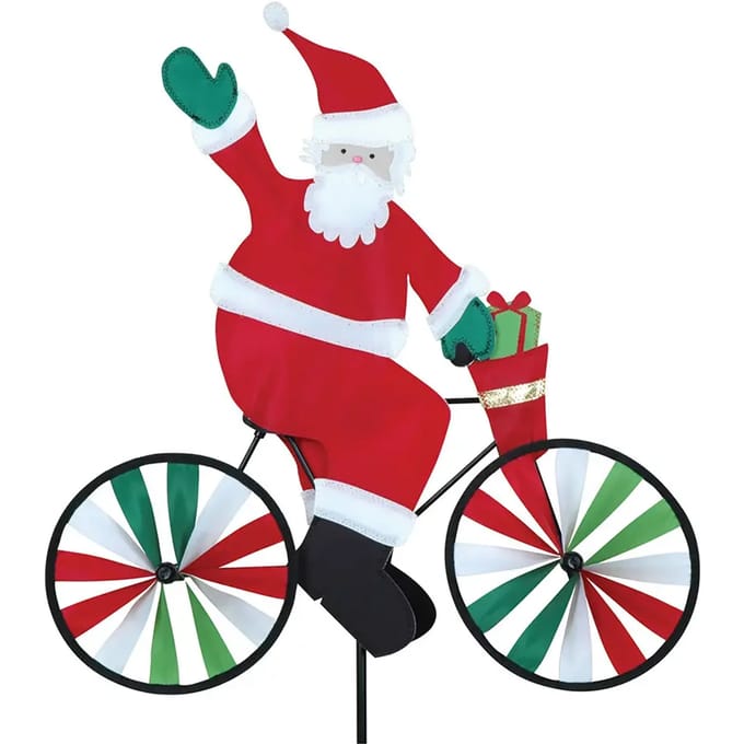 Windwijzer Premier Kites Bike Spinner Santa