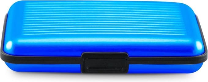 Jumada's - Pasjeshouder – Aluminium Portemonne - blauw