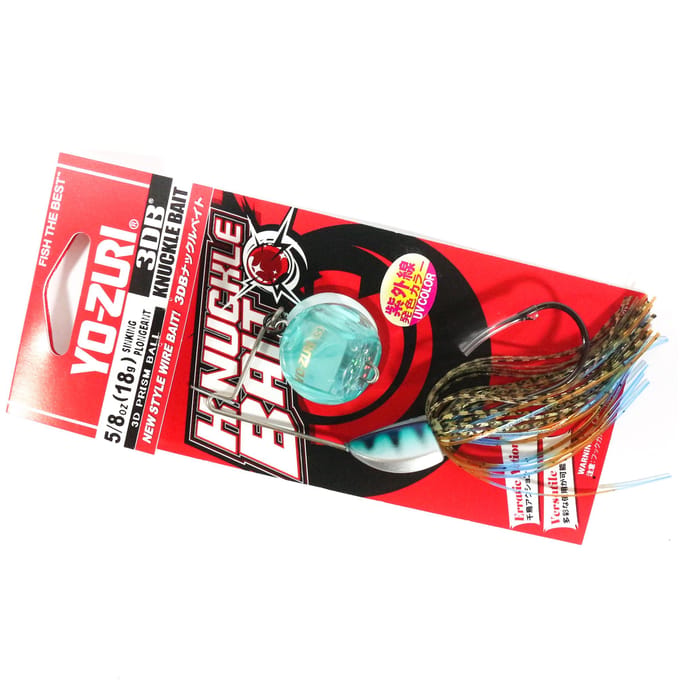 Yo Zuri Duel 3DB Knuckle Spinnerbait 5/8 oz Zinkend Kunstaas R1328-BG (2572)