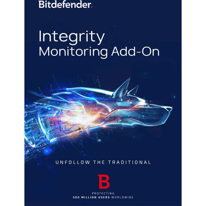 Bitdefender Integrity Monitoring Add-On 1 Jaar 5 - 14 User