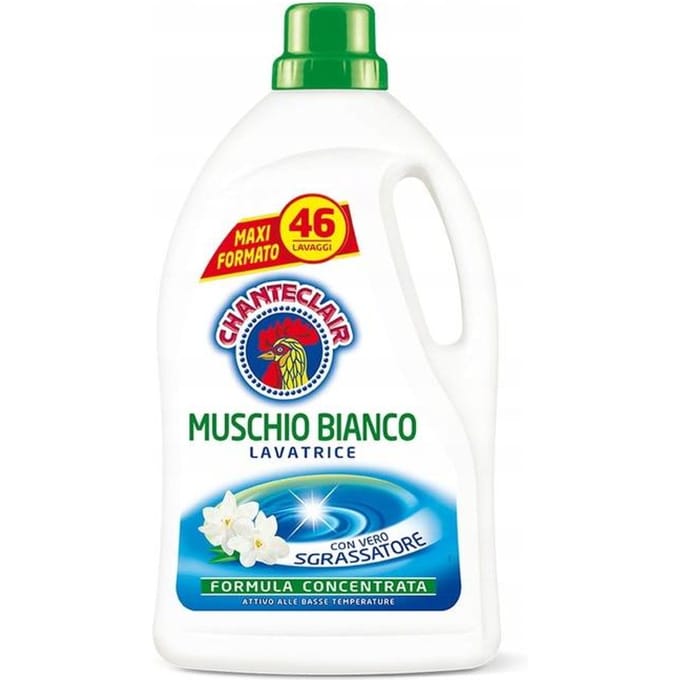 Wasmiddel lavatrice liquido muschio bianco 2,07ml - chante clair