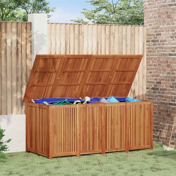 vidaXL - Tuinbox - 175x80x75 - cm - massief - acaciahout