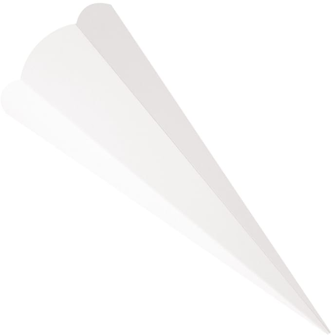 Zeshoekige schoolkoekverpakking, 680 mm, oranje