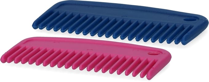 Vplast Manenkam 100 mm blauw 100 Zwart