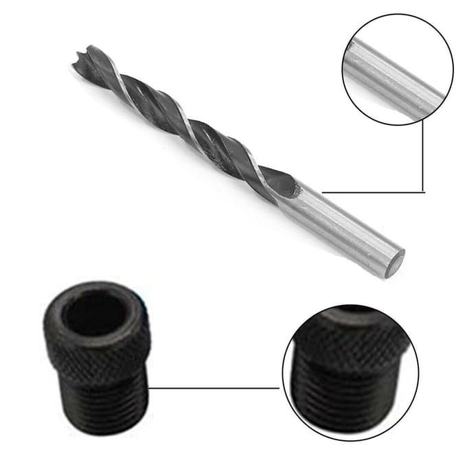 Doe-het-zelf Houtbewerking Pocket Hole Jig Boorset Snijgereedschap Schroefadapter Timmerman 1 Set