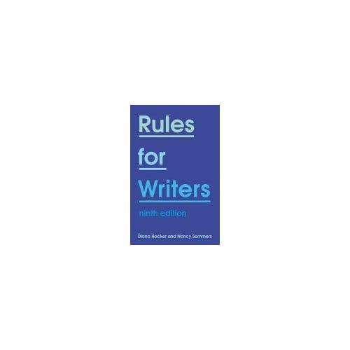 Rules For Writers - Diana Hacker