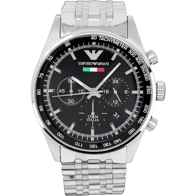 Emporio Armani Team Italia Chronograph herenhorloge AR5983