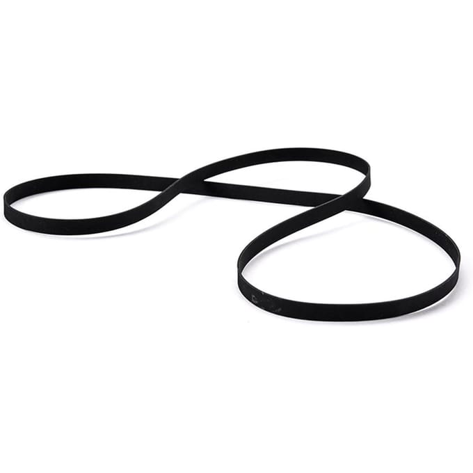 Rubberen draaitafelriem, platenspelerriem, omtrek 54 cm/21,3 inch Perimeter 54cm black