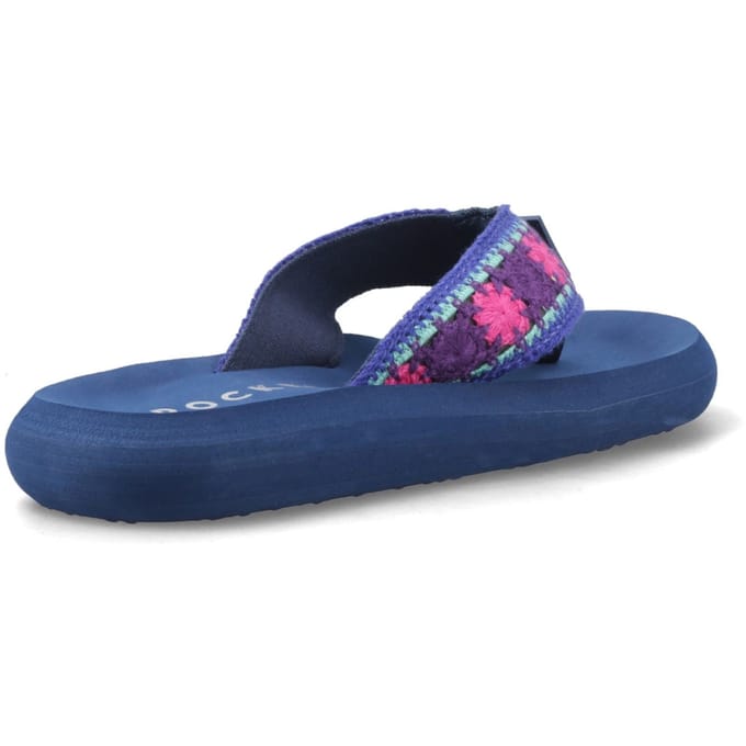 Rocket Dog Spotlight Marlow Textiel Vrouwen Paarse/Multi Flip-Flops