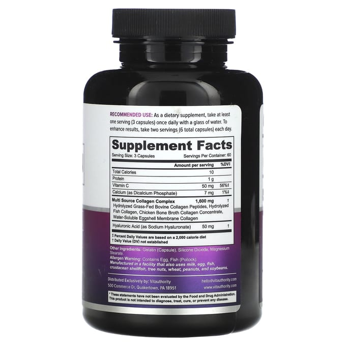 Capsules Multi Collagène+, 180 Capsules