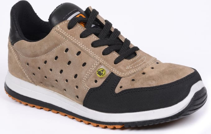 No Risk Runner Laag S1P ESD 1207.06 - Beige/Zwart - 44