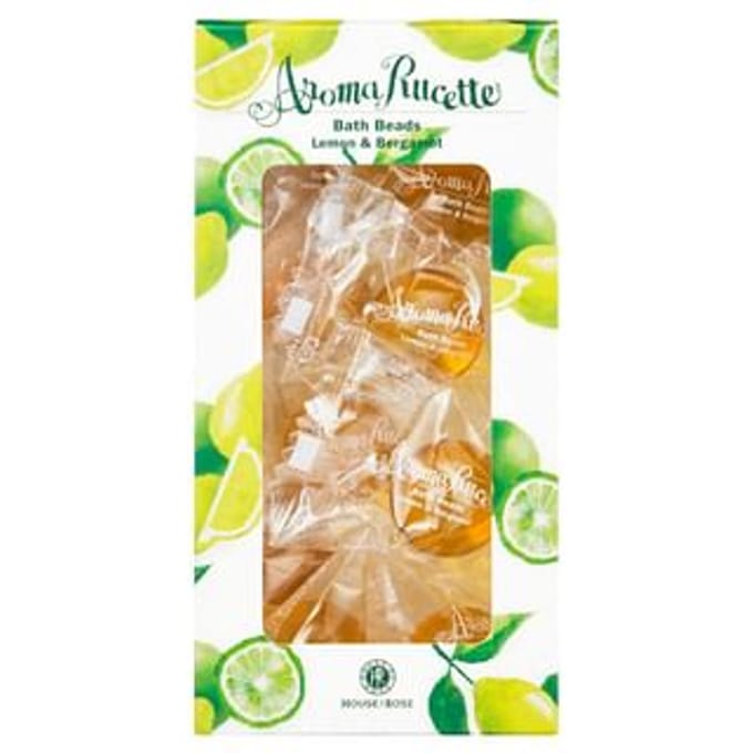 House of Rose - Aroma Rucette Bath Beads Lemon & Bergamot 10 pcs