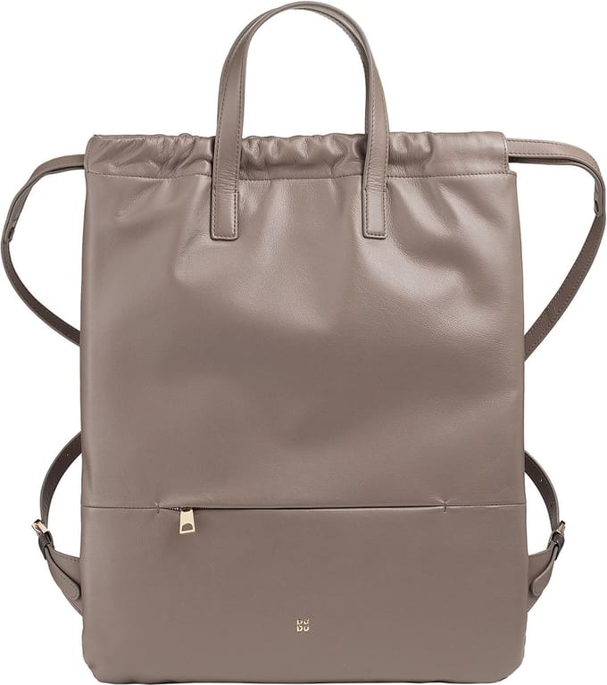 DuDu Ellesmere Stad rugzak Leer 44 cm - taupe