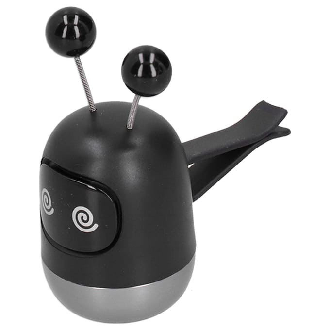 Auto Vent Outlet Verfrisser Schattige Robot Airconditioning Aromatherapie Geur Aluminiumlegering Type 1 gray