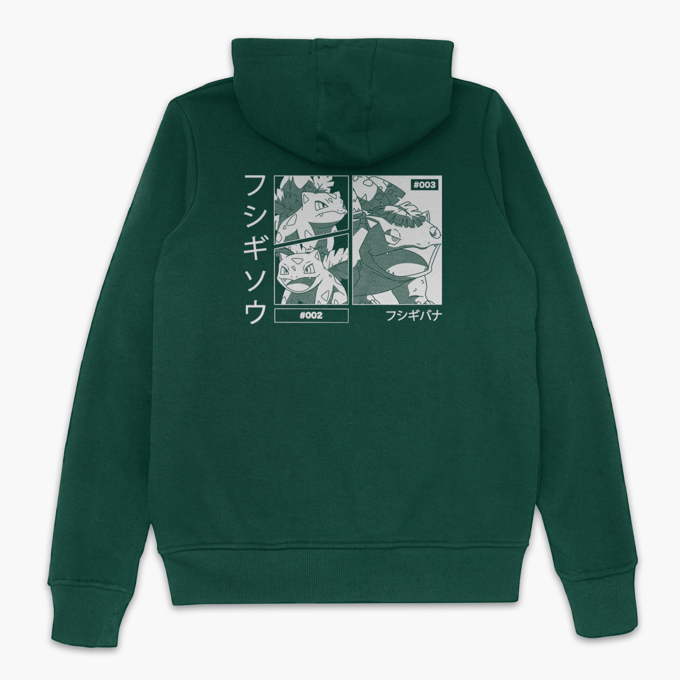 Pokémon Bulbasaur Evo Hoodie - Green - S