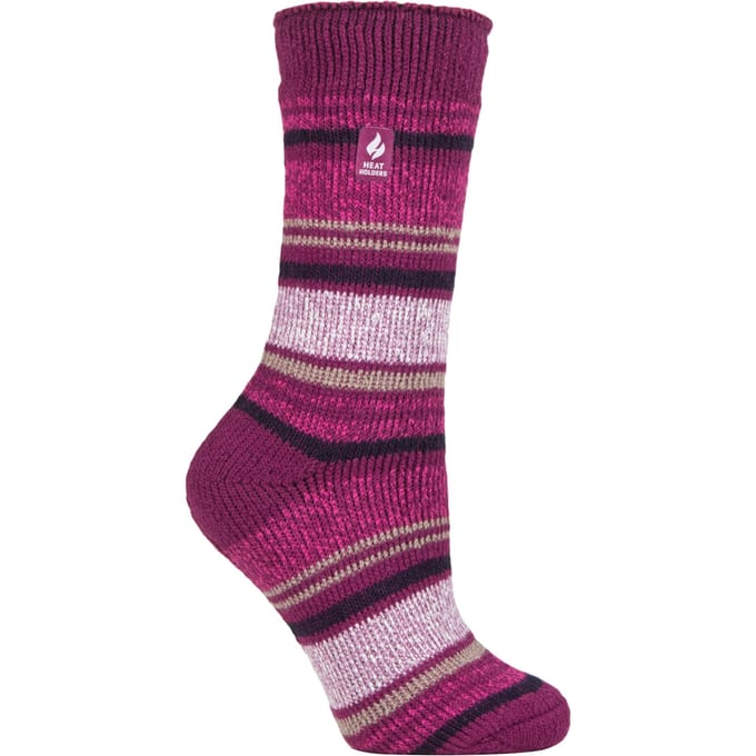 Heat Holders Dames Dikke Warme Thermische Sokken - Deep Fuchsia (Barcelona)