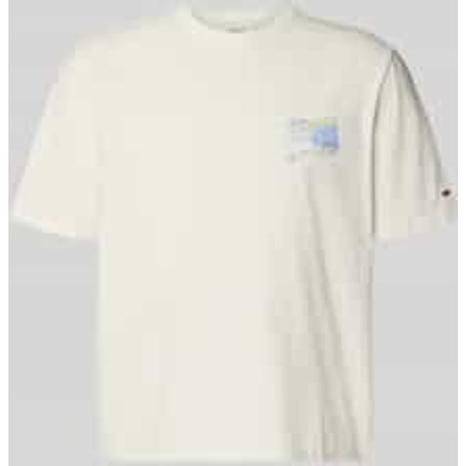 regular fit T-shirt van puur katoen model '90s'