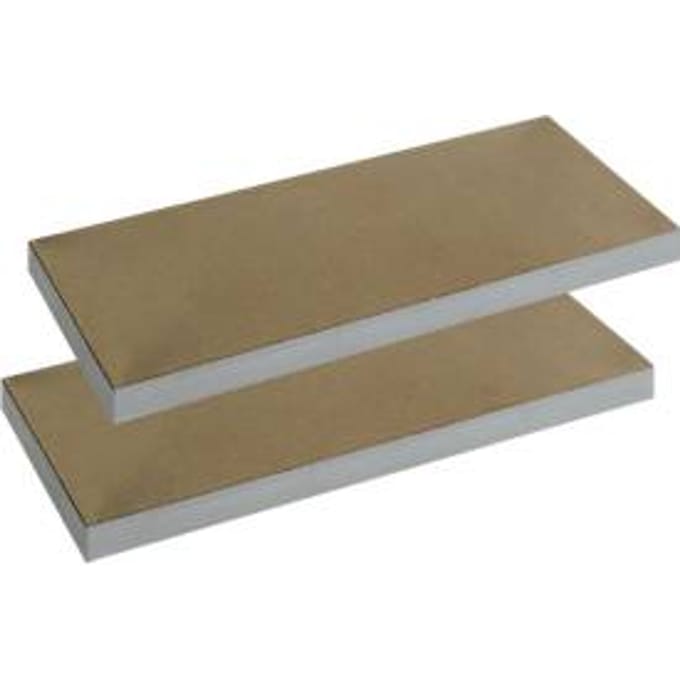 Extra legborden, voor zwaar belastbare legbordstelling, L 920 x B 600 mm, 2 stuks