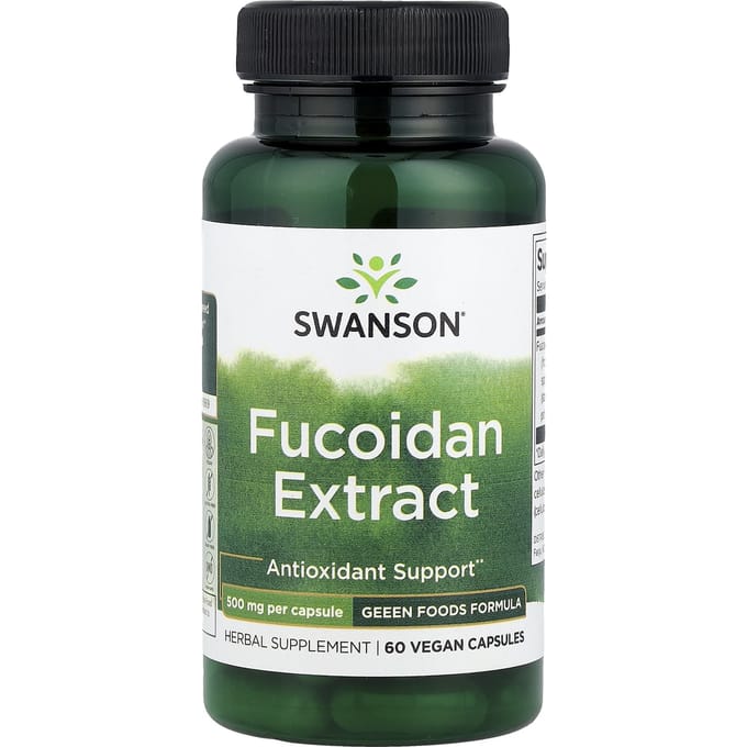 Extrait de Fucoïdane, 500 mg, 60 capsules végétales