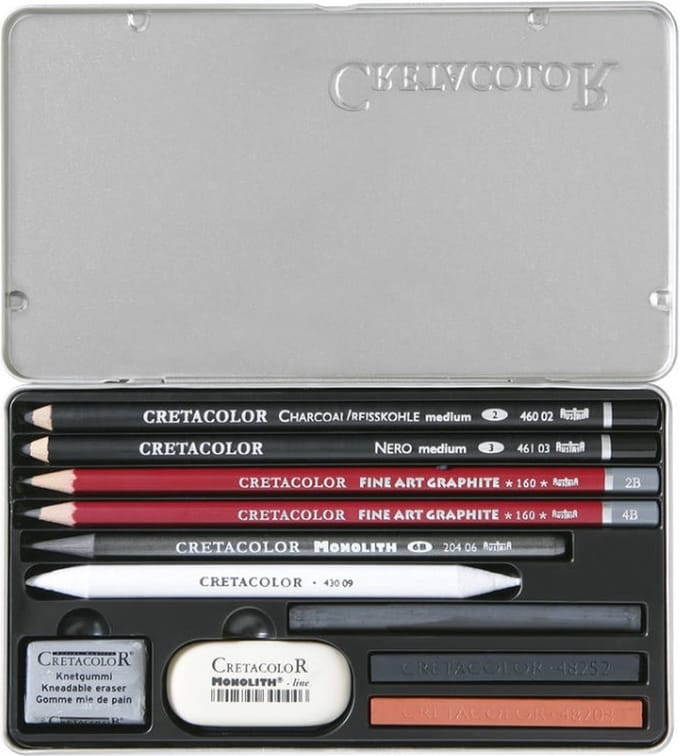 Cretacolor Teachers' Choice Tekenset Basis 11-delig