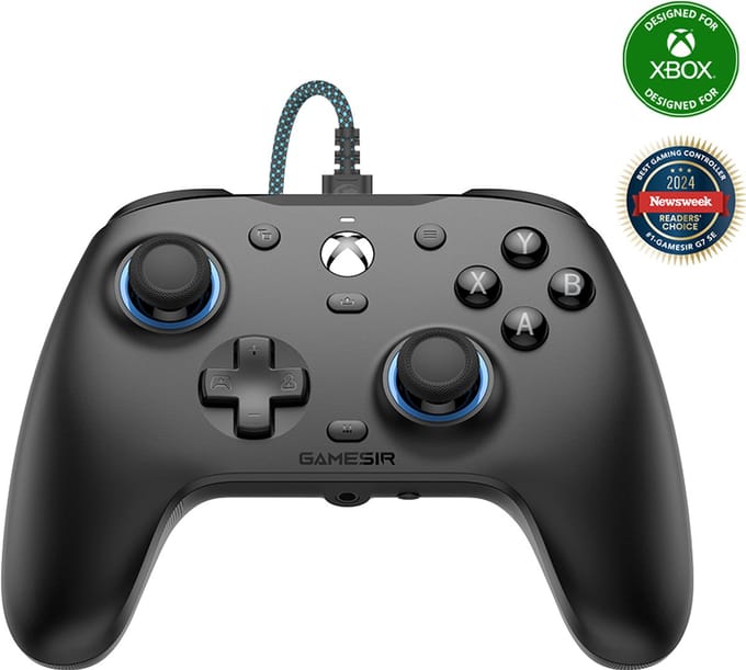 GameSir G7 SE - Bedrade Controller - Hall Effect - Verwisselbare frontplaat - Xbox, PC & Android - Zwart