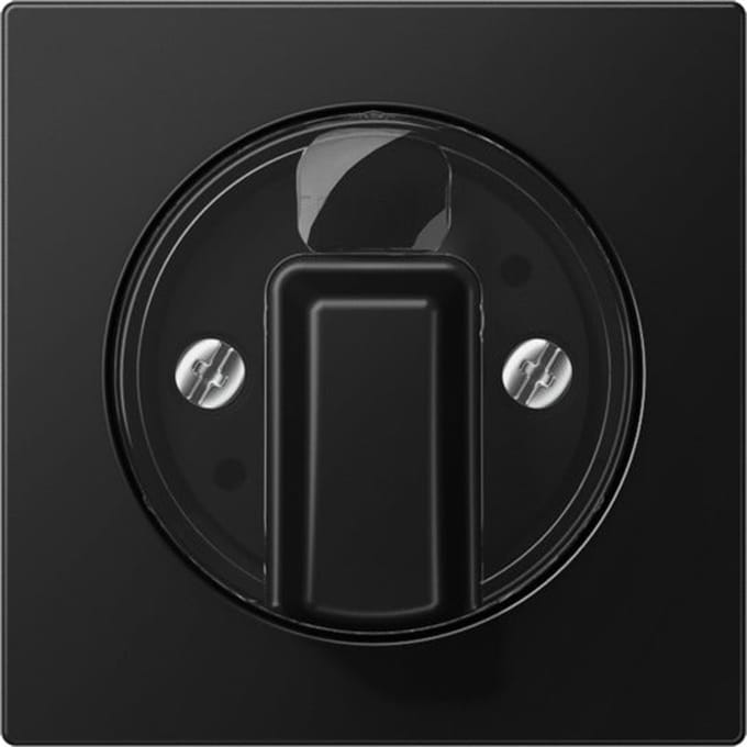 A500 Serie Matte Zwarte Rotary Switch Afdekking Plaat - A1541BFSWM