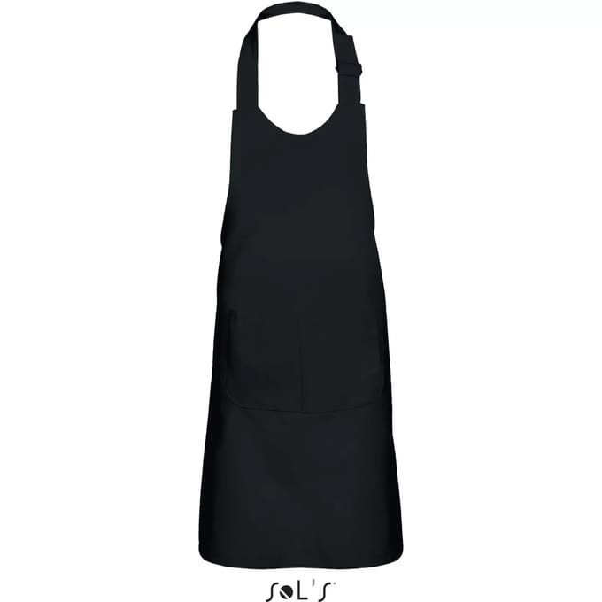 Chef-kids kookschort klein - zwart