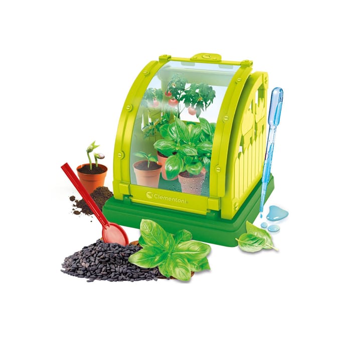 Clementoni - Mini Serre Moestuintje - Educatief Speelgoed voor Kinderen - STEM Speelgoed - Vanaf 7 jaar