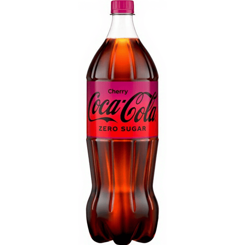 Coca-Cola Zero Sugar Cherry Soda - 6 x 1.5 L