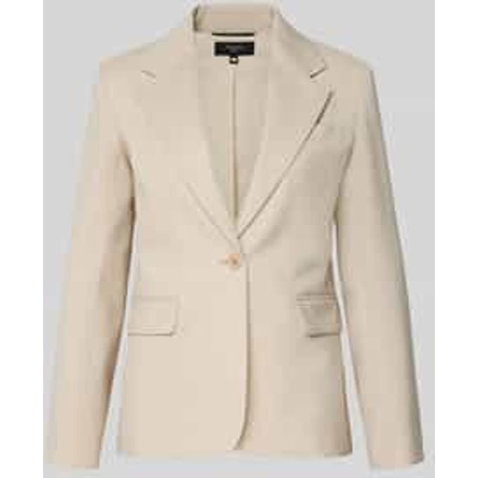Getailleerde blazer van zuivere scheerwol model 'LAMINE'