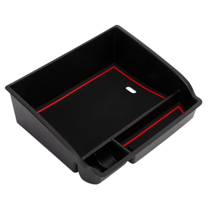 Middenconsole Armsteun Opbergdoos Interieuraccessoires Vervanging voor Hilux 2015?2021 black
