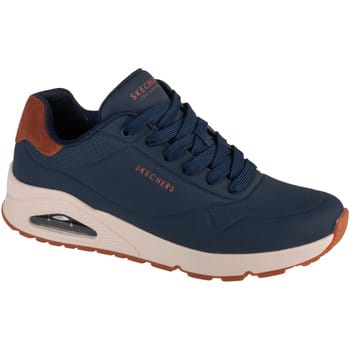 Skechers Uno - Suited On Air - Heren Sneakers - Navy