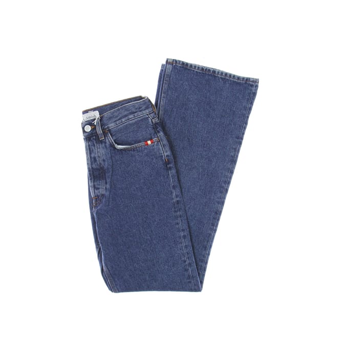 Damesjeans Kendall Denim Stone Wash Denim Stone Washed