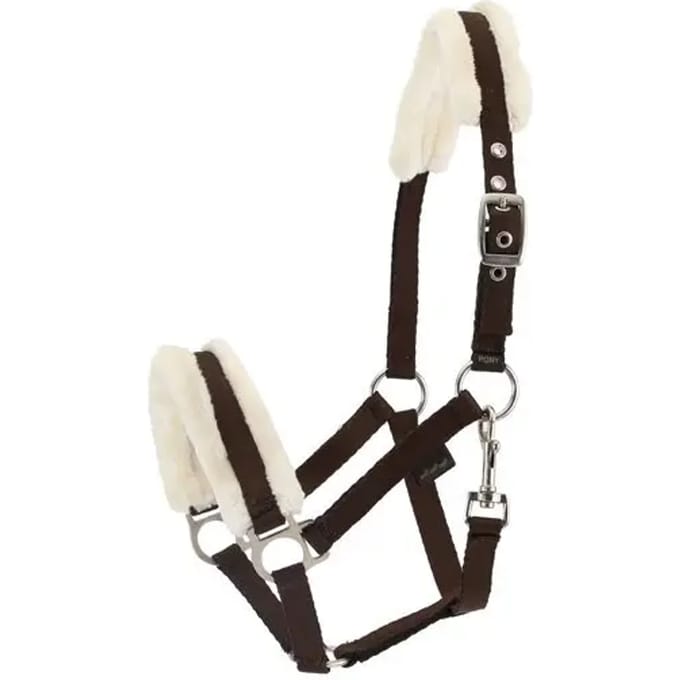 Paardenhalster met bont HorseGuard Soft
