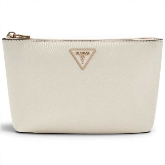 GUESS accessoiretas Laurel II Wristlet Pouch Bone crème